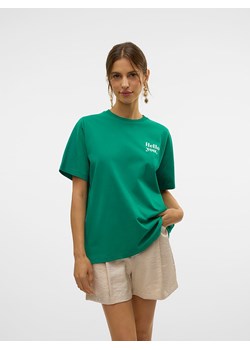 Vero Moda Koszulka &quot;Katrine&quot; w kolorze zielonym ze sklepu Limango Polska w kategorii Bluzki damskie - zdjęcie 184057505