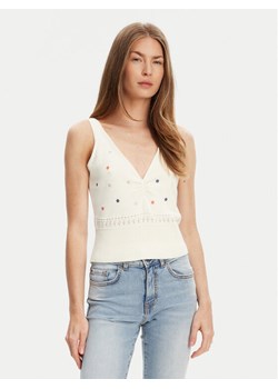 United Colors Of Benetton Top 10C1EH01A Beżowy Regular Fit ze sklepu MODIVO w kategorii Bluzki damskie - zdjęcie 184057999