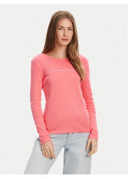 United Colors Of Benetton Bluzka 3GA2E16G0 Różowy Regular Fit ze sklepu MODIVO w kategorii Bluzki damskie - zdjęcie 184058019