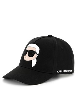 KARL LAGERFELD Czapka z daszkiem Z30387 Czarny ze sklepu MODIVO w kategorii Czapki dziecięce - zdjęcie 184058036