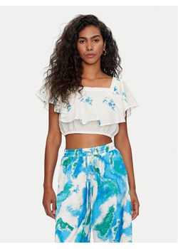 Vero Moda Bluzka Ibiza 10324193 Écru Regular Fit ze sklepu MODIVO w kategorii Bluzki damskie - zdjęcie 184058039