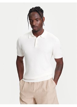 United Colors Of Benetton Polo 1198U301H Beżowy Regular Fit ze sklepu MODIVO w kategorii T-shirty męskie - zdjęcie 184058055