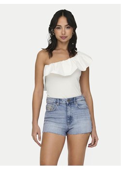 ONLY Bluzka Soffy 15320339 Biały Regular Fit ze sklepu MODIVO w kategorii Bluzki damskie - zdjęcie 184058077