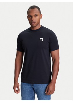 KARL LAGERFELD T-Shirt 755710 553224 Granatowy Slim Fit ze sklepu MODIVO w kategorii T-shirty męskie - zdjęcie 184058095