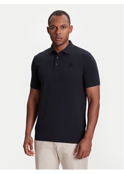 KARL LAGERFELD Polo 745750 553221 Granatowy Regular Fit ze sklepu MODIVO w kategorii T-shirty męskie - zdjęcie 184058099