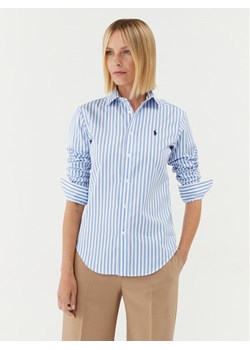 Polo Ralph Lauren Koszula 211910741002 Niebieski Regular Fit ze sklepu MODIVO w kategorii Koszule damskie - zdjęcie 184058128
