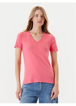 United Colors Of Benetton T-Shirt 3GA2E4230 Różowy Regular Fit ze sklepu MODIVO w kategorii Bluzki damskie - zdjęcie 184058129