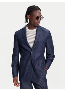 United Colors Of Benetton Marynarka 20QFUW01X Granatowy Regular Fit ze sklepu MODIVO w kategorii Marynarki męskie - zdjęcie 184058137