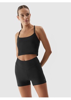 4F Top 4FAW23TFTSF453 Szary Slim Fit ze sklepu MODIVO w kategorii Bluzki damskie - zdjęcie 184058149