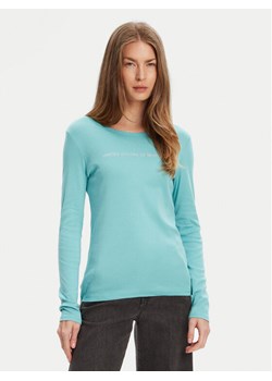 United Colors Of Benetton Bluzka 3GA2E16G0 Zielony Regular Fit ze sklepu MODIVO w kategorii Bluzki damskie - zdjęcie 184058156