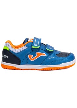 Buty piłkarskie Joma Top Flex 2504 In  TPJW2504INV niebieskie ze sklepu ButyModne.pl w kategorii Buty sportowe dziecięce - zdjęcie 184058995