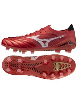 Buty piłkarskie Mizuno Morelia Neo Iv Beta Elite Fg M P1GA254260 czerwone ze sklepu ButyModne.pl w kategorii Buty sportowe męskie - zdjęcie 184059059