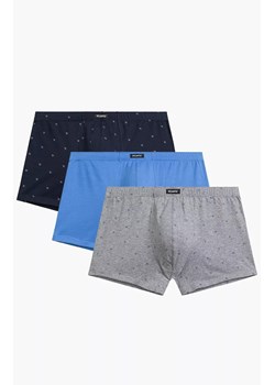 Atlantic 3-pack bokserki męskie 3MH-209-SZM/NIE/GRA, Kolor multicolour, Rozmiar S, ATLANTIC ze sklepu Primodo w kategorii Majtki męskie - zdjęcie 184059905