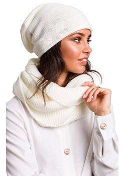 Czapka BK044, Kolor ecru, Rozmiar one size, BE Knit ze sklepu Primodo w kategorii Czapki zimowe damskie - zdjęcie 184061538