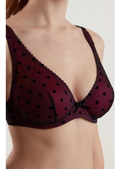 Pin up TB6141 biustonosz soft, Kolor bordowo-czarny, Rozmiar 75A, Conte ze sklepu Primodo w kategorii Biustonosze - zdjęcie 184062188