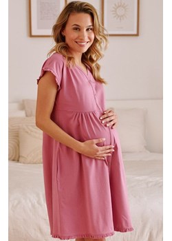 Doctor Nap koszulka nocna z bawełny organicznej różowa TCB.9600, Kolor różowy, Rozmiar S, Doctor Nap ze sklepu Primodo w kategorii Koszule nocne - zdjęcie 184064575
