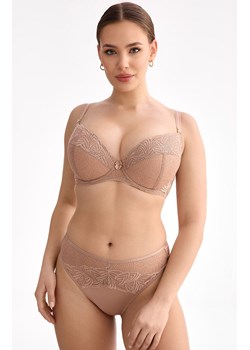 Biustonosz push-up beżowy Rina B214, Kolor beżowy, Rozmiar 65C, Ewa Bien ze sklepu Primodo w kategorii Biustonosze - zdjęcie 184067629