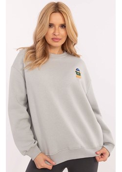 Bluza damska oversize CLM-BL-1283.19X, Kolor jasny szary, Rozmiar S, Calimera ze sklepu Primodo w kategorii Bluzy damskie - zdjęcie 184068525