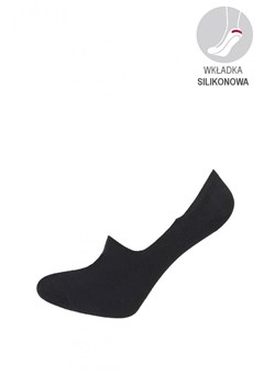 Stopki bambusowe damskie czarne Footies 04, Kolor czarny, Rozmiar 36-38, Fiore ze sklepu Primodo w kategorii Skarpetki damskie - zdjęcie 184069829