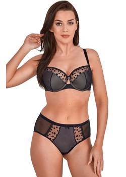 Biustonosz półusztywniany semi-soft Shana 1224, Kolor czarny, Rozmiar 80B, Gaia ze sklepu Primodo w kategorii Biustonosze - zdjęcie 184070415