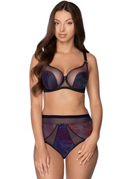 Wzorzysty biustonosz semi-soft Daniela Art. 1170, Kolor granatowy, Rozmiar 70G, Gaia ze sklepu Primodo w kategorii Biustonosze - zdjęcie 184070615
