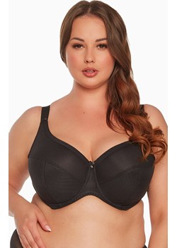 Biustonosz półusztywniany semi-soft czarny Sonia Maxi Art. 1058, Kolor czarny, Rozmiar 100E, Gaia ze sklepu Primodo w kategorii Biustonosze - zdjęcie 184070738