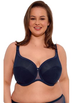 Gaia biustonosz półusztywniany semi-soft granatowy Maxi Sonia Art.1058, Kolor granatowy, Rozmiar 70K, Gaia ze sklepu Primodo w kategorii Biustonosze - zdjęcie 184070835
