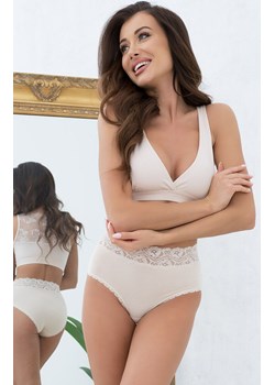 Figi damskie z wysokim stanem beżowe Jamajka, Kolor beżowy, Rozmiar M, Italian Fashion ze sklepu Primodo w kategorii Majtki damskie - zdjęcie 184070969
