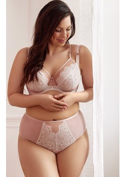 Figi damskie z wysokim stanem Romantic Vibe K853, Kolor beżowy, Rozmiar 2XL, Gorsenia ze sklepu Primodo w kategorii Majtki damskie - zdjęcie 184071307