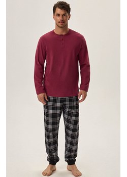 Henderson piżama męska bordowa Honor 41919-83X, Kolor bordowy-wzór, Rozmiar 2XL, Henderson ze sklepu Primodo w kategorii Piżamy męskie - zdjęcie 184071846
