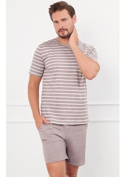Piżama męska na krótki rękaw i krótkie spodnie cappuccino Bert, Kolor cappuccino, Rozmiar M, Italian Fashion ze sklepu Primodo w kategorii Piżamy męskie - zdjęcie 184073229