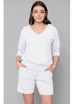 Karina komplet damski 3/4+kr., Kolor biały, Rozmiar XXL, Italian Fashion ze sklepu Primodo w kategorii Dresy damskie - zdjęcie 184074249