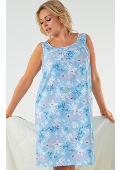 Damska koszula nocna na ramiączkach Kaweri, Kolor niebieski-wzór, Rozmiar M, Italian Fashion ze sklepu Primodo w kategorii Koszule nocne - zdjęcie 184074267