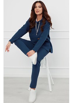 Bluza damska z długim rękawem Lagos, Kolor jeans, Rozmiar S, Italian Fashion ze sklepu Primodo w kategorii Bluzy damskie - zdjęcie 184074387
