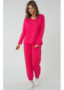 Bluzka damska z długim rękawem fuksja Madri, Kolor fuksja, Rozmiar S, Italian Fashion ze sklepu Primodo w kategorii Bluzki damskie - zdjęcie 184074506