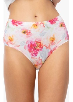 Julimex figi damskie wysokie Peony Simple Maxi, Kolor biały-kwiaty, Rozmiar L, Julimex ze sklepu Primodo w kategorii Majtki damskie - zdjęcie 184076359