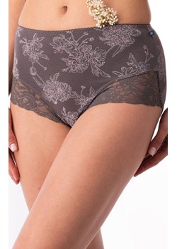 2-pack figi damskie z wysokim stanem LPF 816, Kolor brązowy-wzór, Rozmiar S, Key ze sklepu Primodo w kategorii Majtki damskie - zdjęcie 184076919