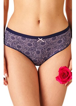 Key 2-pak midi bikini z nadrukiem i koronką LPC 755 B22, Kolor granatowo-czerwony, Rozmiar XL, Key ze sklepu Primodo w kategorii Majtki damskie - zdjęcie 184077008