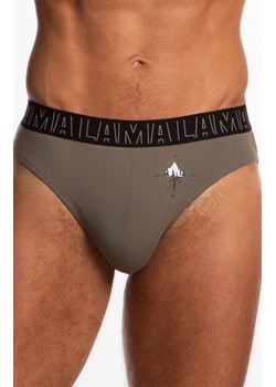 2-pack slipy męskie M-1057SD, Kolor czarny-khaki, Rozmiar L, LAMA ze sklepu Primodo w kategorii Majtki męskie - zdjęcie 184077547