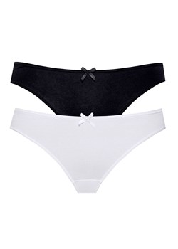 2-pack figi damskie F-MN-60/01, Kolor biało-czarny, Rozmiar L, leptir ze sklepu Primodo w kategorii Majtki damskie - zdjęcie 184077759