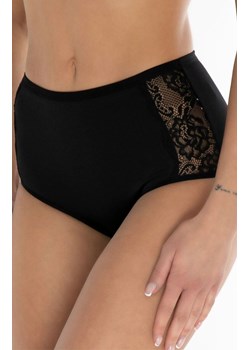 Czarne figi damskie z wysokim stanem F-MX-80/02, Kolor czarny, Rozmiar 2XL, leptir ze sklepu Primodo w kategorii Majtki damskie - zdjęcie 184077787