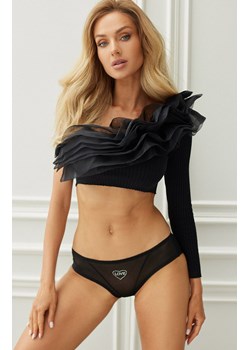 Anzai panty w kolorze czarnym, Kolor czarny, Rozmiar S, LivCo Corsetti Fashion ze sklepu Primodo w kategorii Majtki damskie - zdjęcie 184078028
