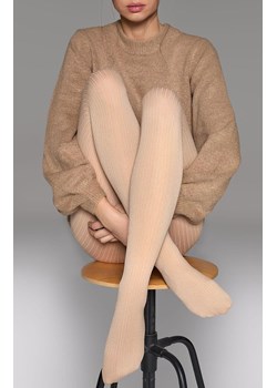Marilyn rajstopy z wiskozy i kaszmiru beżowe 80 DEN Cashmere D09, Kolor beżowy, Rozmiar 1/2, Marilyn ze sklepu Primodo w kategorii Rajstopy - zdjęcie 184079707