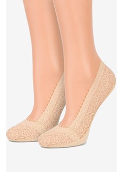 Marilyn 2-pak stopki koronkowe beżowe Comfort Lace, Kolor naturalny, Rozmiar 35-37, Marilyn ze sklepu Primodo w kategorii Skarpetki damskie - zdjęcie 184079905