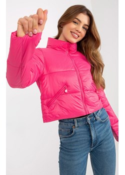 Krótka pikowana kurtka damska NM-KR-XZ-005A.98P, Kolor ciemny różowy, Rozmiar L/XL, Z-DESIGN JACKET STYLE ze sklepu Primodo w kategorii Kurtki damskie - zdjęcie 184081546