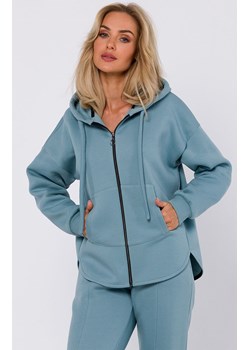 Bluza z kapturem zasuwana na zamek agawa M761, Kolor agawa, Rozmiar L/XL, MOE ze sklepu Primodo w kategorii Bluzy damskie - zdjęcie 184082968