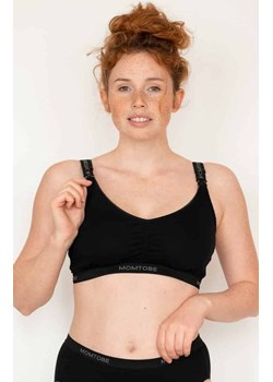 Czarny sportowy biustonosz dla mam Sport Black, Kolor czarny, Rozmiar 70C/D, Momtobe ze sklepu Primodo w kategorii Biustonosze - zdjęcie 184084975