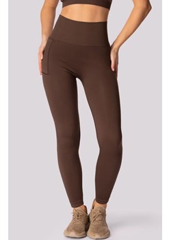 Mona legginsy damskie w kolorze caffe Base, Kolor caffe, Rozmiar S/M, Mona ze sklepu Primodo w kategorii Spodnie damskie - zdjęcie 184085158