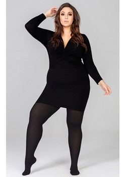 Gładkie rajstopy plus size Margaret II 50 DEN 3D, Kolor czarny (onyx), Rozmiar 5, Mona Queen Size ze sklepu Primodo w kategorii Rajstopy - zdjęcie 184085179