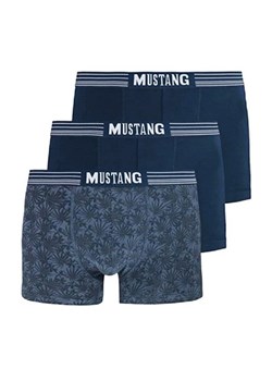 3-pack bokserki męskie 4156-1003 Retro, Kolor granatowy, Rozmiar M, Mustang ze sklepu Primodo w kategorii Majtki męskie - zdjęcie 184085676